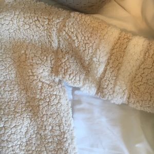 Fuzzy Cream Teddy Sweater